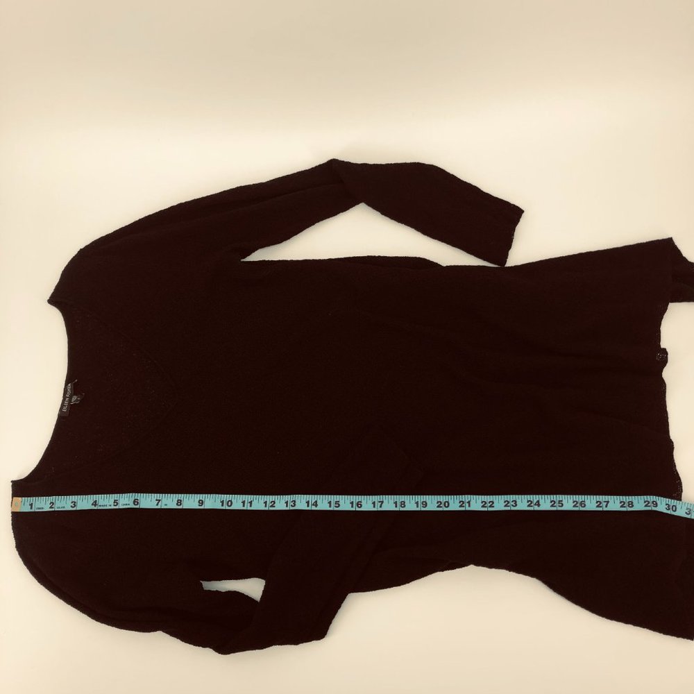 Eileen Fisher Wool Stretchy Tunic Hi-Low Hem - Picture 3 of 12